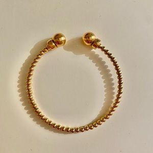 Enewton Gold Beaded Bangle